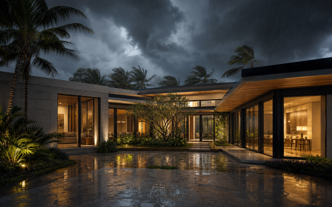 How Courtyard Modern Builds Homes That Weather the Storm